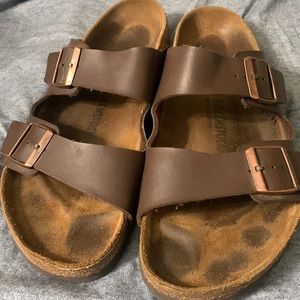 Birkenstocks”s size 45, Brown